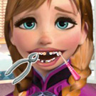game Ana Frozen At The Dentist