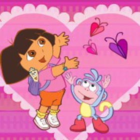 game Baby Dora and the lost valentine