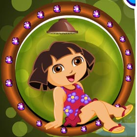 game Cute Dora Bathing
