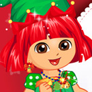 game Dora Christmas Travel