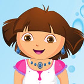 game Dora Washing Dresses