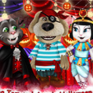 game Talking Tom And Angela Halloween Party