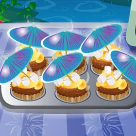 game April Shower Cupcake