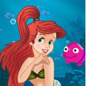 game Ariel Mermaid Spot The Difference