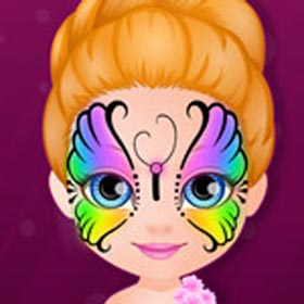 game Baby Barbie Hobbies Face Painting