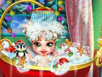 game Baby Christmas Bath