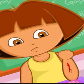 game Baby Dora After Injury