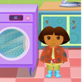 game Baby Dora Hygiene Care