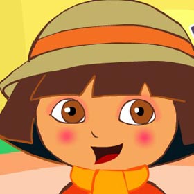 game Baby Dora Royal Makeup