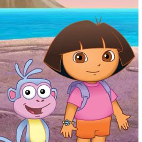 game Baby Dora The Secret Rainbow