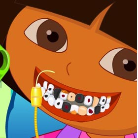 game Baby Dora Tooth Decoration