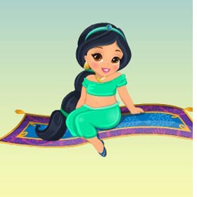 game Baby Jasmine Genie Spa