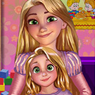 game Baby lessons with rapunzel