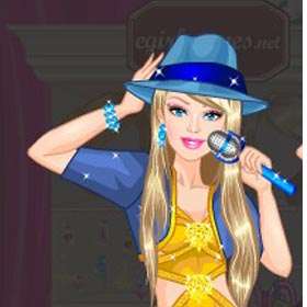 game Barbie Concert Princess Dress Up