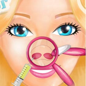 game Barbie Nose Doctor