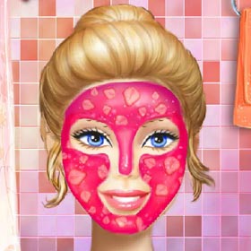 game Barbie real Make Up