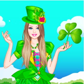 game Barbie St Patrick