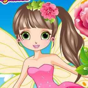 game Beautiful Flower Fairy DressUp