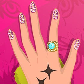 game Bling Bling Manicure