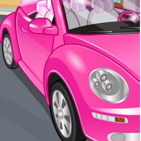 game Clean My Pink New Beetle Car