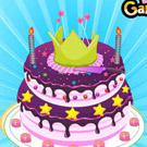 game Crown cake decorating
