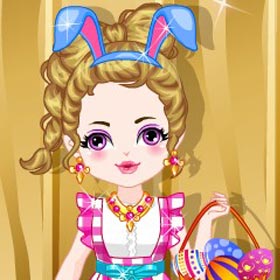 game Cute Baby Easter Day Dress Up