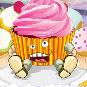 game Cute Cartoon Cupcakes Cooking