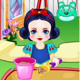 game Cute Princess Snow White Care