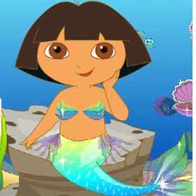 game Dora Beauty Mermaid