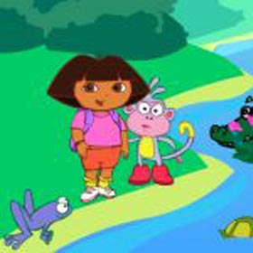 game Dora Crocodile Lake Adventure