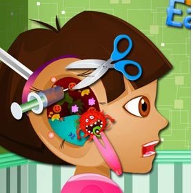 game Dora Ear Doctor