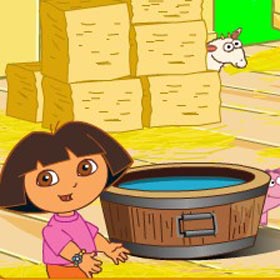 game Dora go to The Farm