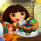 game Dora Halloween Cupcakes