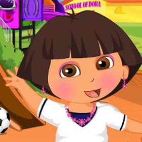 game Dora New Semester Dress Up