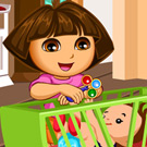 game Dora The Babysitter Slacking