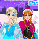 game Elsa Frozen Princesses Dress Up