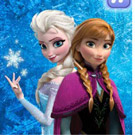 game Elsa Frozen room decoration