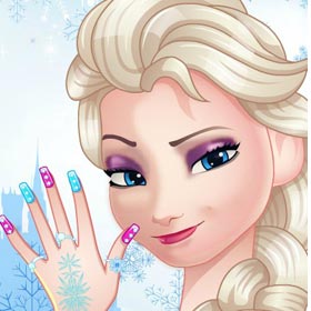 game Elsa great manicure