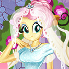 game Fluttershy Wedding Look