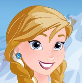 game Frozen Anna Frosty Make Over