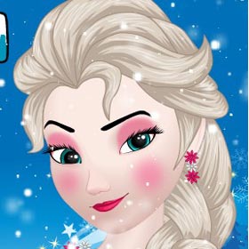game Frozen Elsa Outdoor Spa