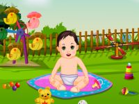 game Garden Baby Bathing