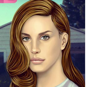 game Lana Del Rey True Make up