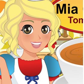 game Mia Cooking Tomato Soup Cooking