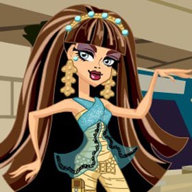 game Monster High Cleo De Nile Dress Up