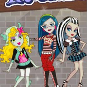 game Monster High Haunted House