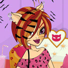 game Monster High Toralei Stripe Hairstyle