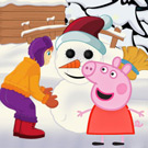 game Peppa Pig Winter Childhood