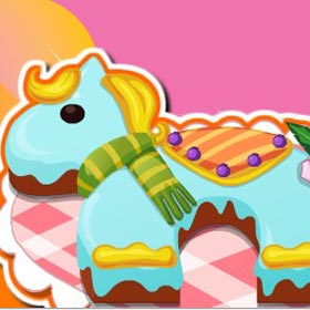 game Pony Birthday Cake Cooking