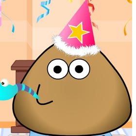 game Pou Happy Birthday